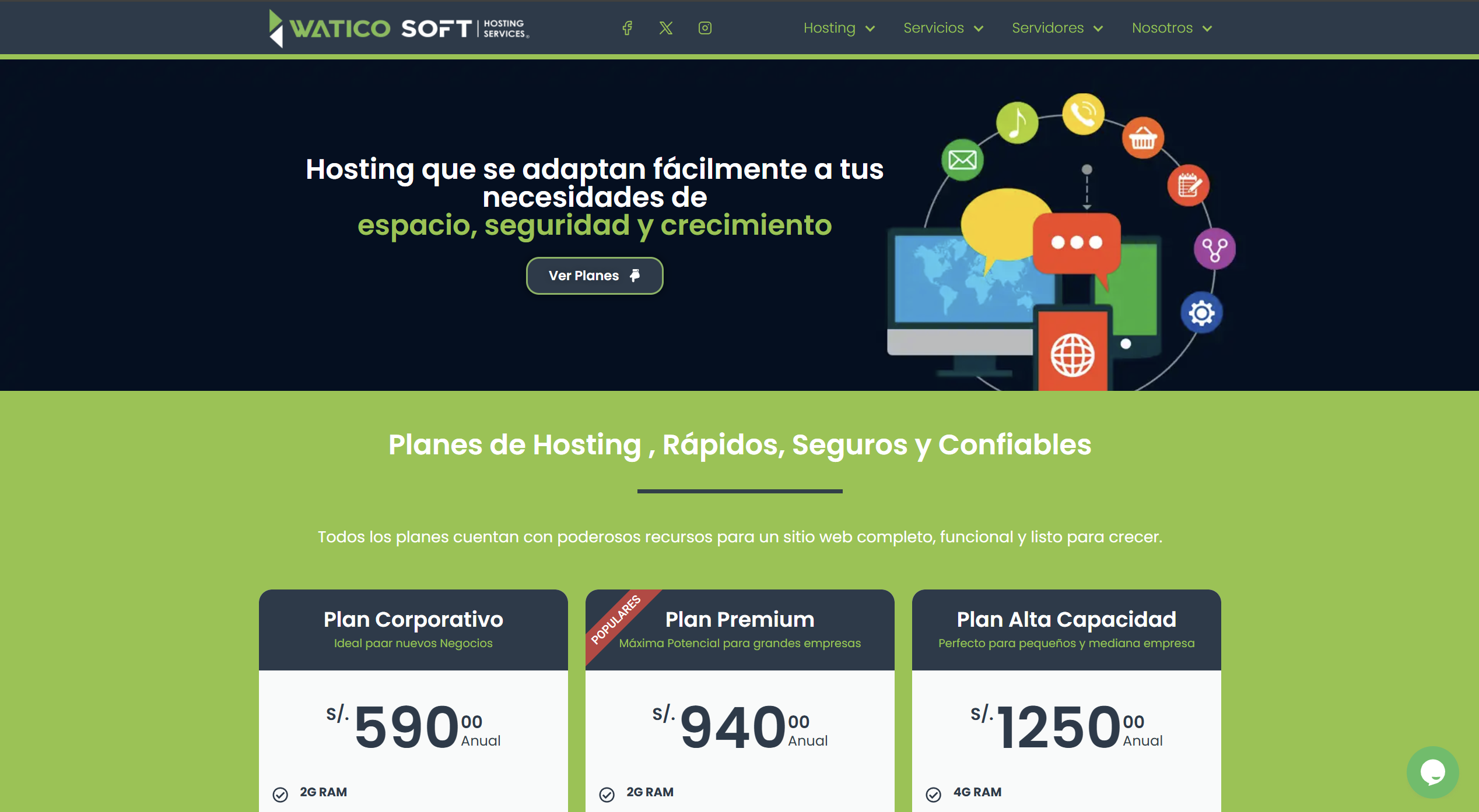 Hosting & Digital Strategy